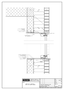 Lodret snit i vindueshul